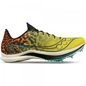 Saucony Endorphin Cheetah Siyah | FYQTXD156