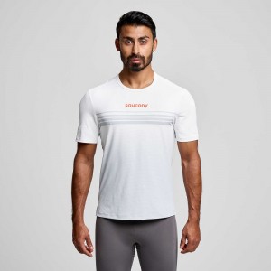 Saucony Endorphin Short Sleeve Cloud | GWSKNH862