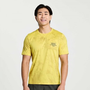 Saucony Explorer Short Sleeve Baskılı | IZSHAV834