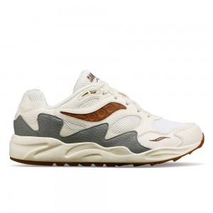 Saucony Grid Shadow 2 Mushroom Kahverengi | TSZMNK047