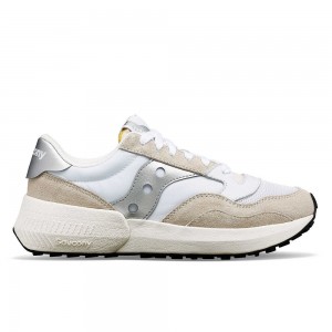 Saucony Jazz NXT Beyaz Gümüş | OPNMQW678