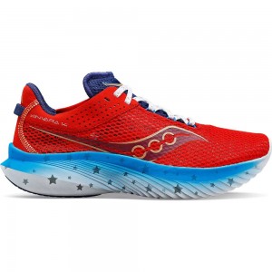 Saucony Kinvara 14 Liberty Kırmızı Beyaz Mavi | HLRYAJ352