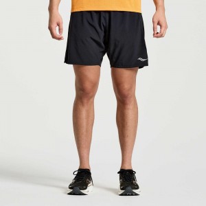 Saucony Outpace 7" Short Siyah | UYTAPB203