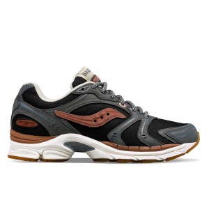 Saucony ProGrid Triumph 4 Secure Gri Kahverengi | YTZVNF320