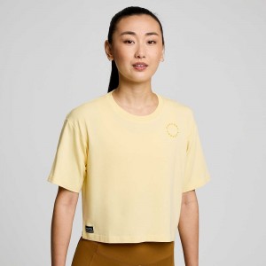 Saucony Recovery Boxy Tee Glow Graphic | EIXCYD289