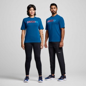 Saucony Recovery Short Sleeve Soothe Graphic | RFKYEN904