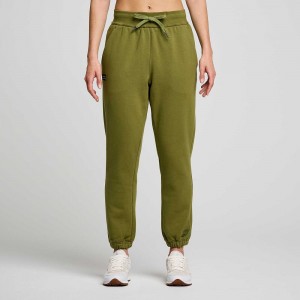 Saucony Recovery Sweatpant Glade Graphic | NLSORV920