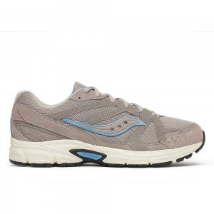 Saucony Ride Millennium Suede Gri Beyaz | VEQGXF712