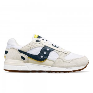 Saucony Shadow 5000 Premium Ivy Prep Beyaz Lacivert | UVGHTR179