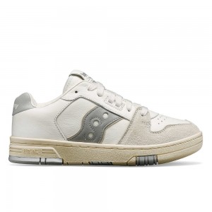 Saucony Spot-Bilt Sonic Low Premium Bej Rengi Gri | MBFQDL425