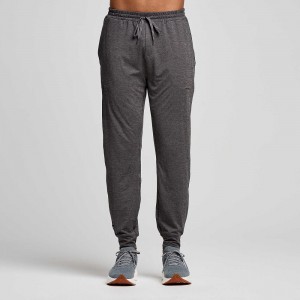 Saucony Triumph Pant Koyu Gri | VDLPCN143