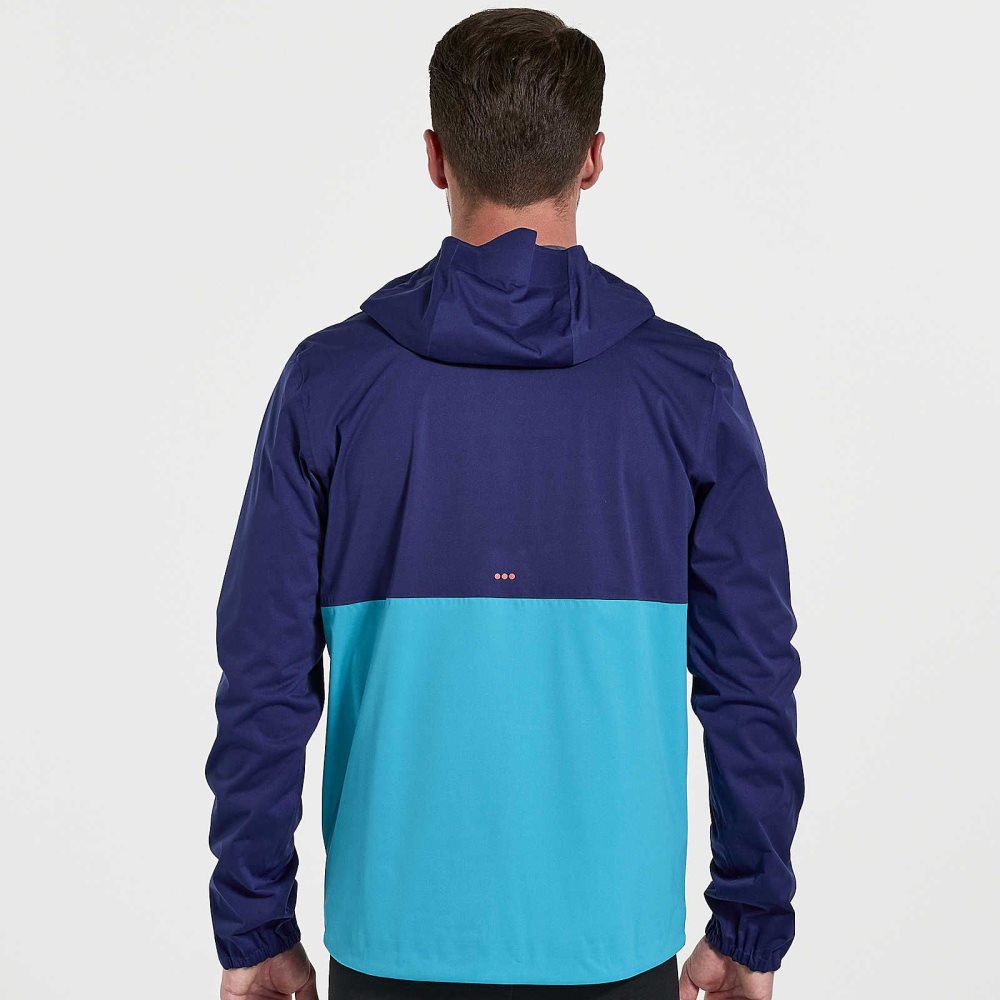 Saucony Boulder Drizzle Jacket Sodalite | GUIDYQ569