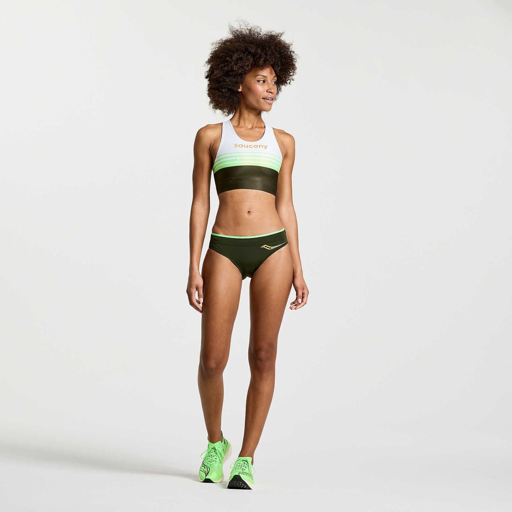 Saucony Elite Brief Short Umbra | CEDYJZ081