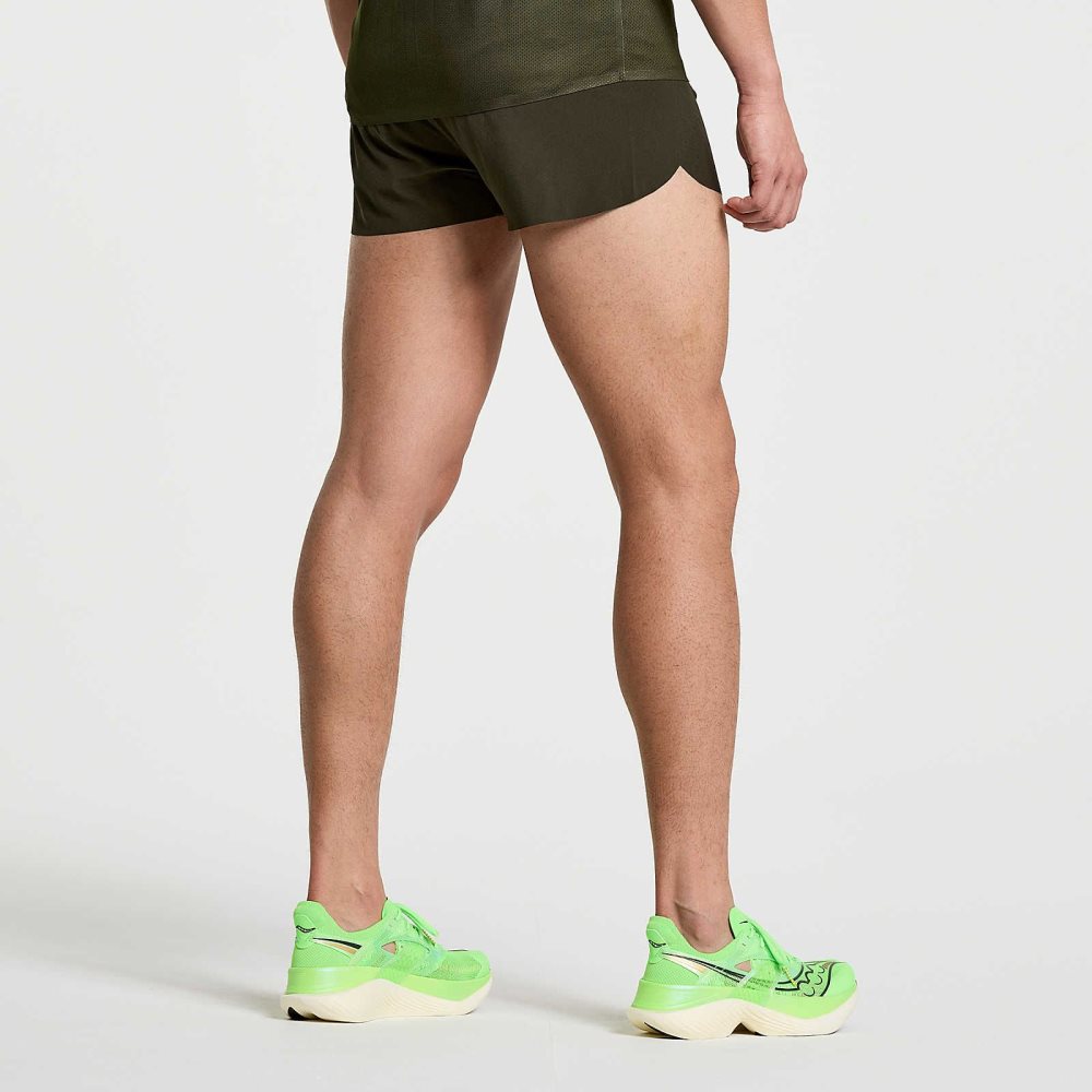 Saucony Elite Split Short Umbra | DLFKCA057