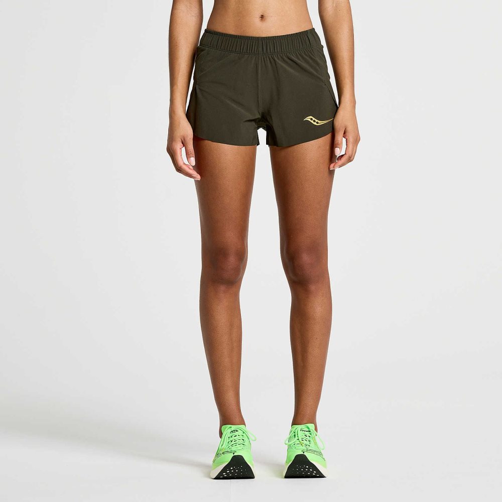 Saucony Elite Split Short Umbra | VYSFUW526