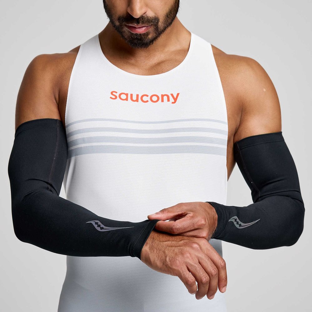 Saucony Fortify Arm Sleeves Siyah | IMQBVC729