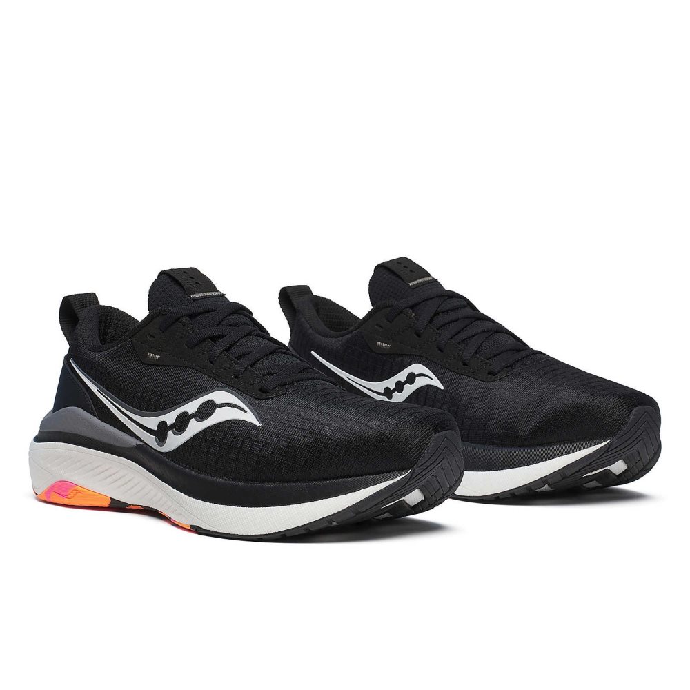 Saucony Freedom Crossport Siyah | BNDQJV536