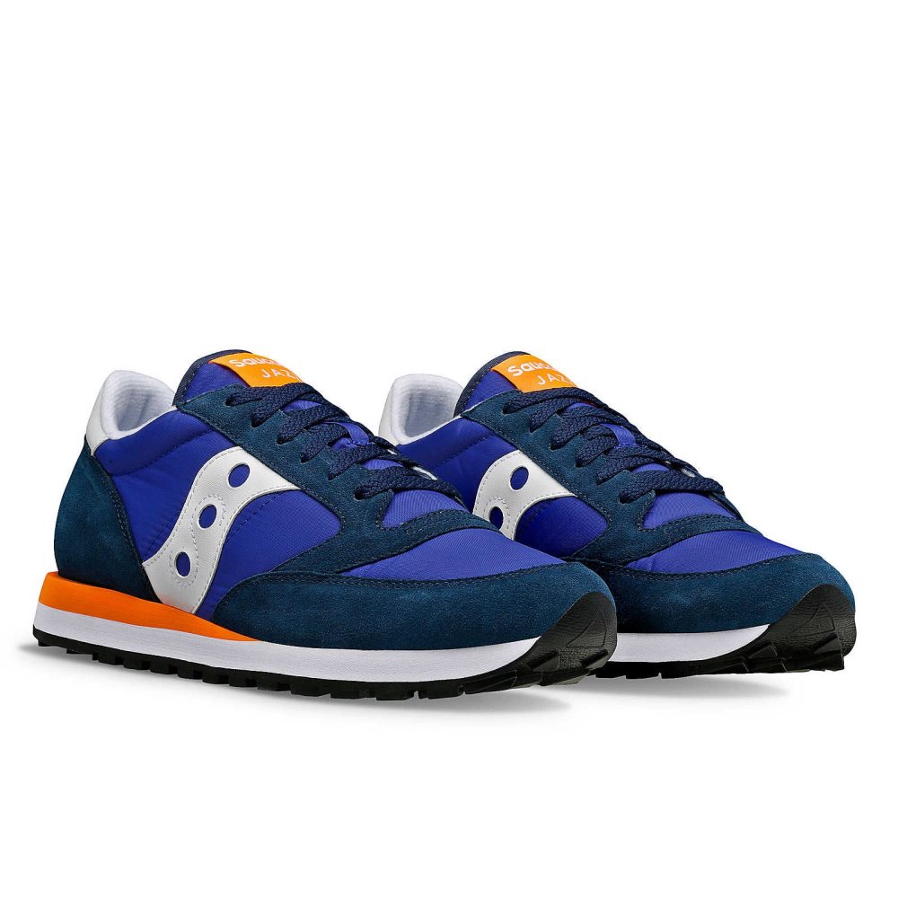 Saucony Jazz Original Lacivert Beyaz | LUCHXY823