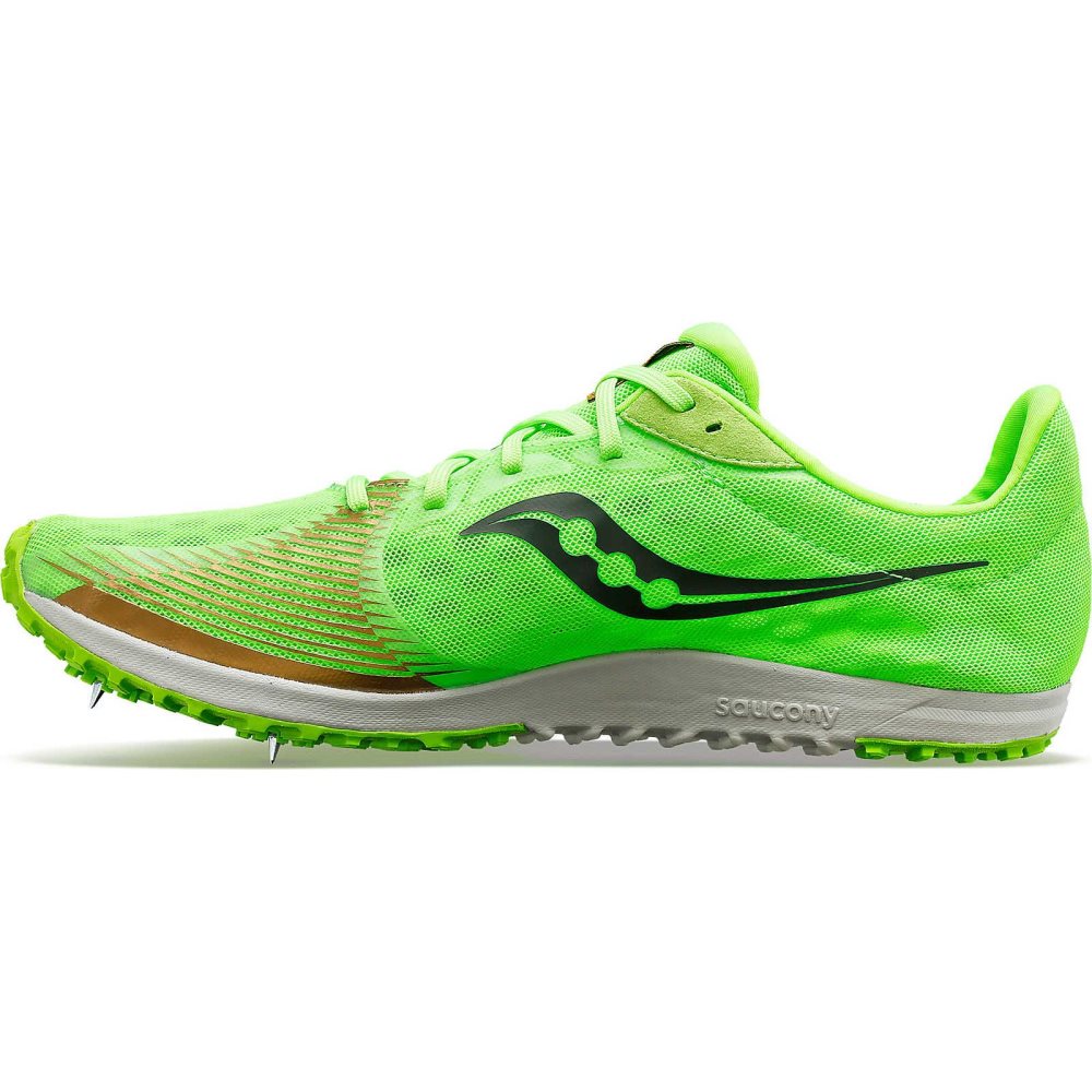 Saucony Kilkenny XC9 Spike Slime | QOUVDK705