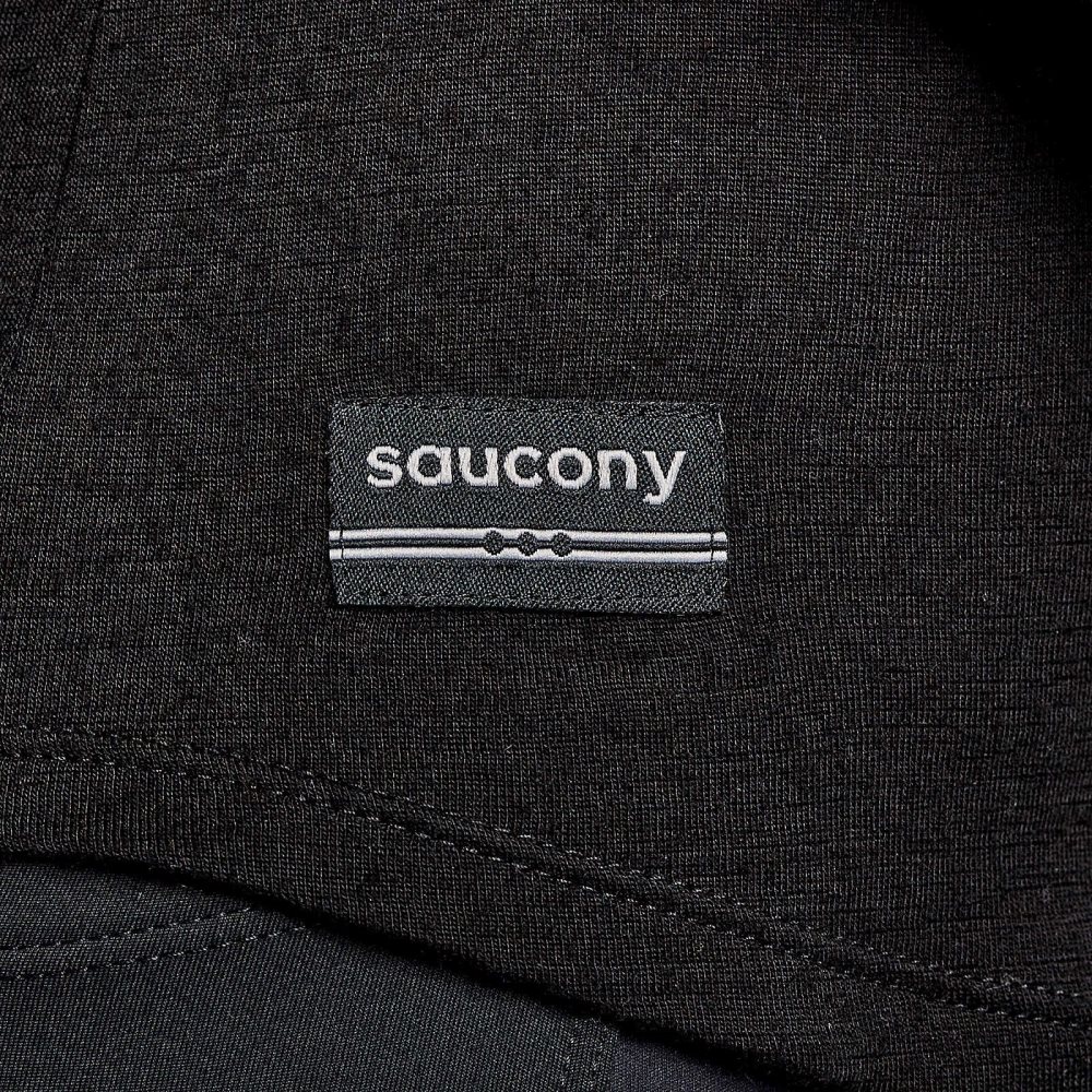 Saucony Peregrine Merino Long Sleeve Siyah | YFIRUD376