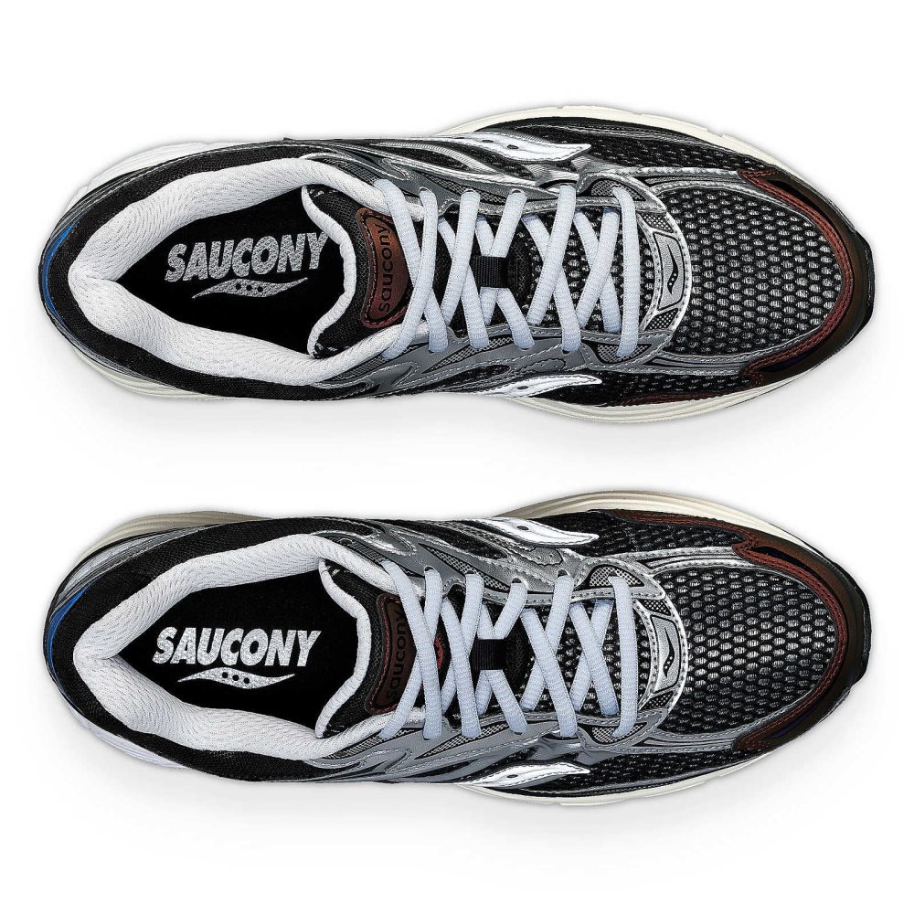 Saucony ProGrid Omni 9 Disrupt Gümüş Kahverengi | ZMIVPG634