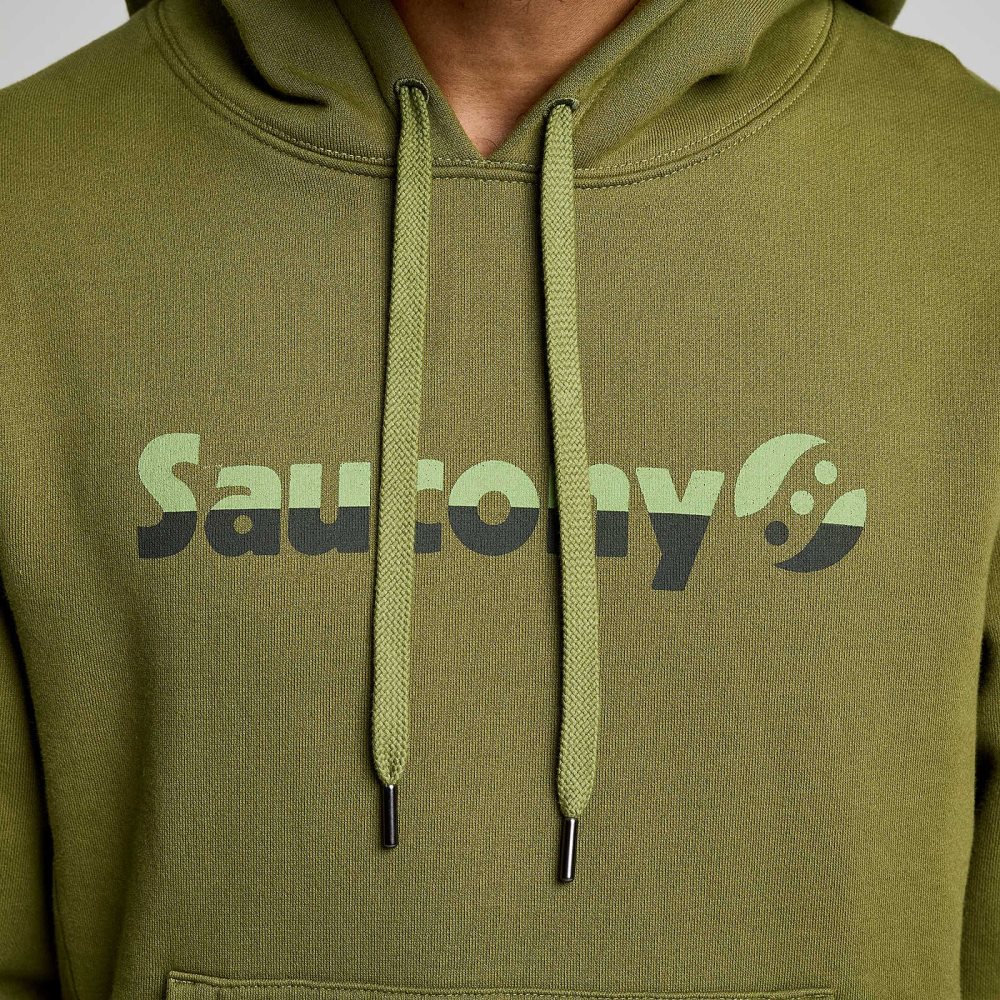 Saucony Recovery Hoody Glade Graphic | LKEPSX581