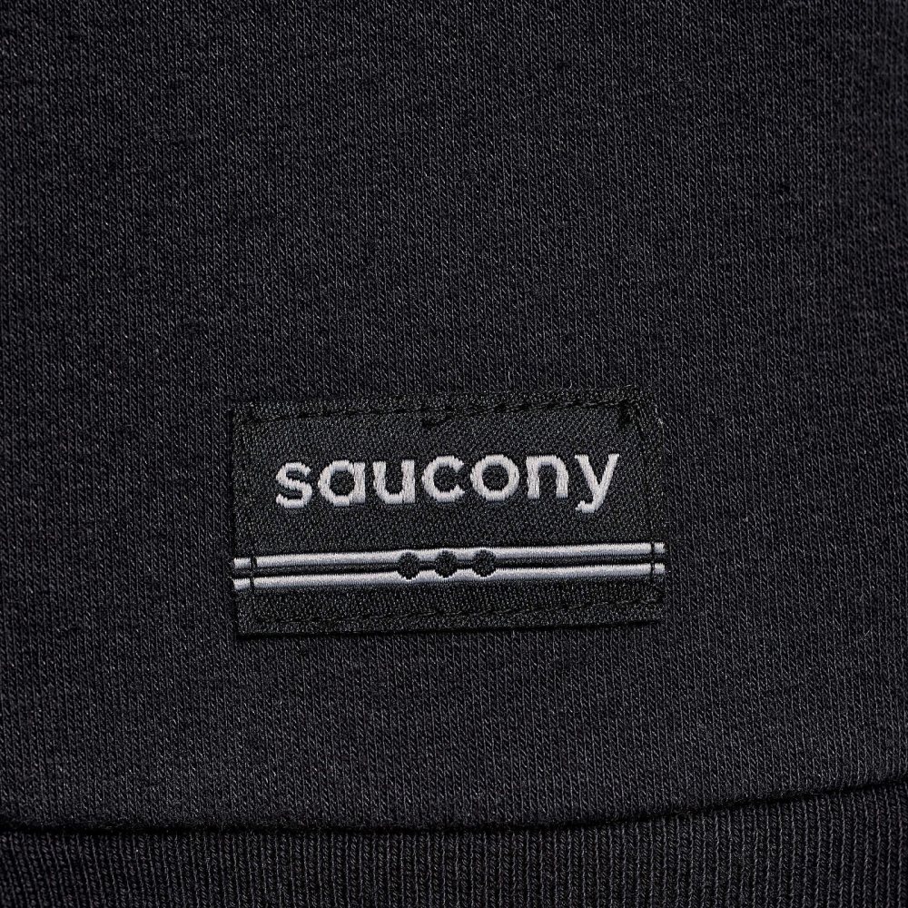 Saucony Recovery Zip Tunic Siyah | AZFWJR498