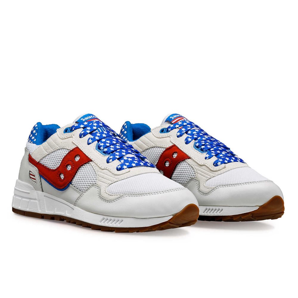 Saucony Shadow 5000 Fireworks Beyaz Kırmızı | DWGZVN378