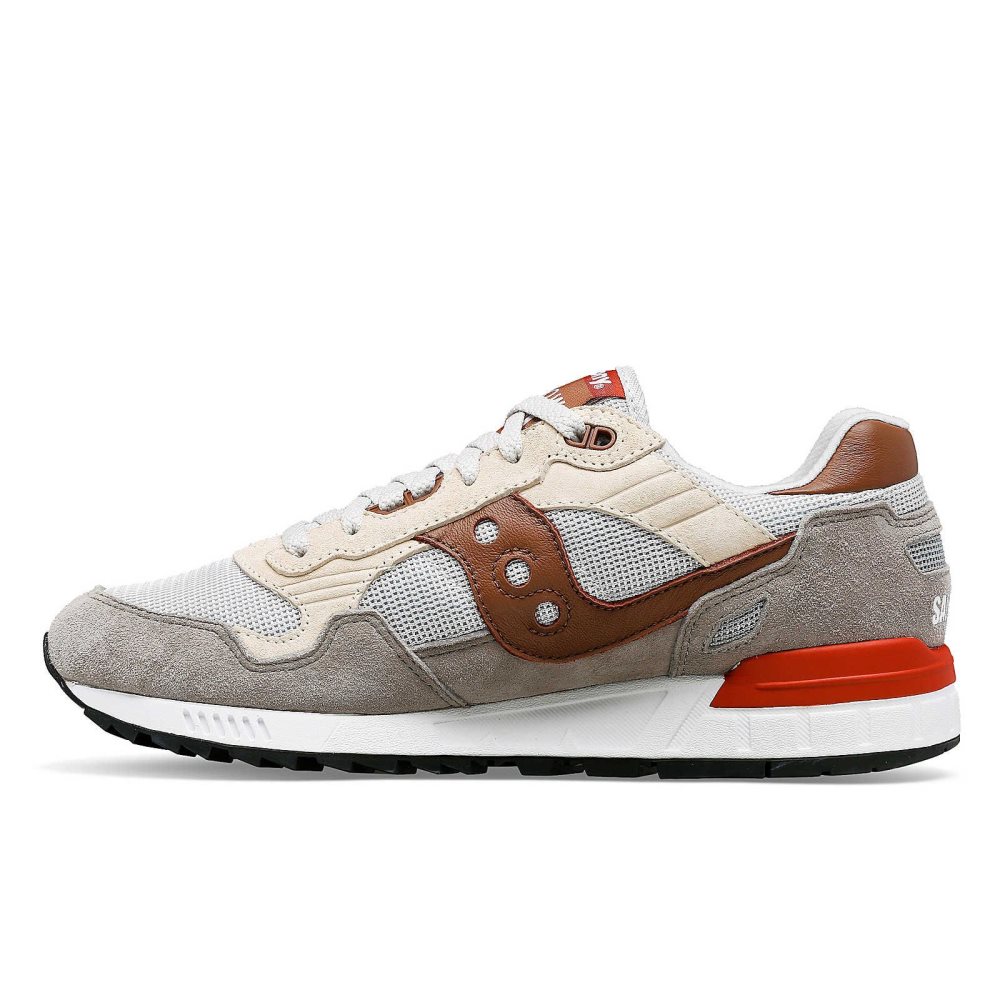 Saucony Shadow 5000 Gri Kahverengi | MWNYET483