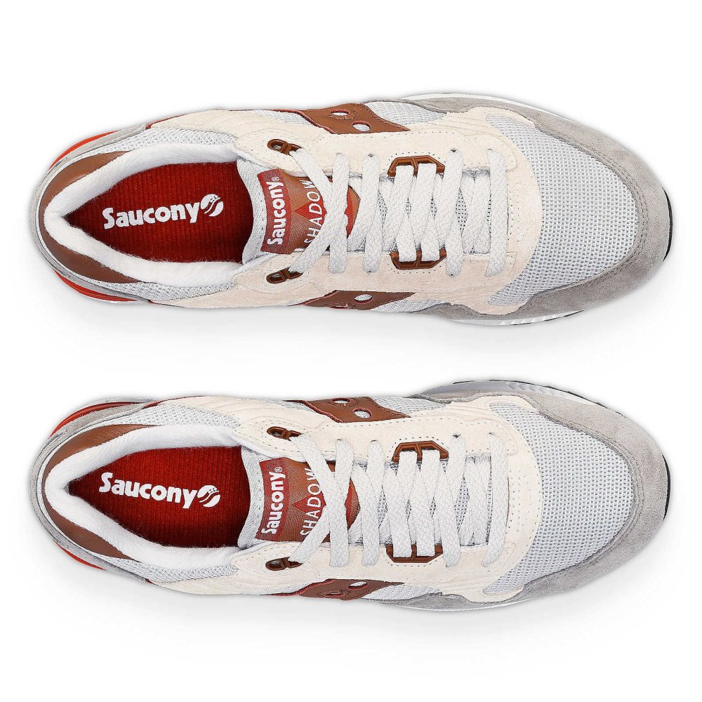 Saucony Shadow 5000 Gri Kahverengi | MWNYET483