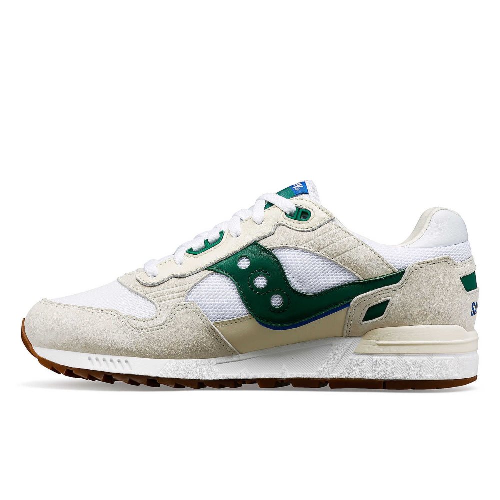 Saucony Shadow 5000 Premium Ivy Prep Beyaz Yeşil | WEPINK679