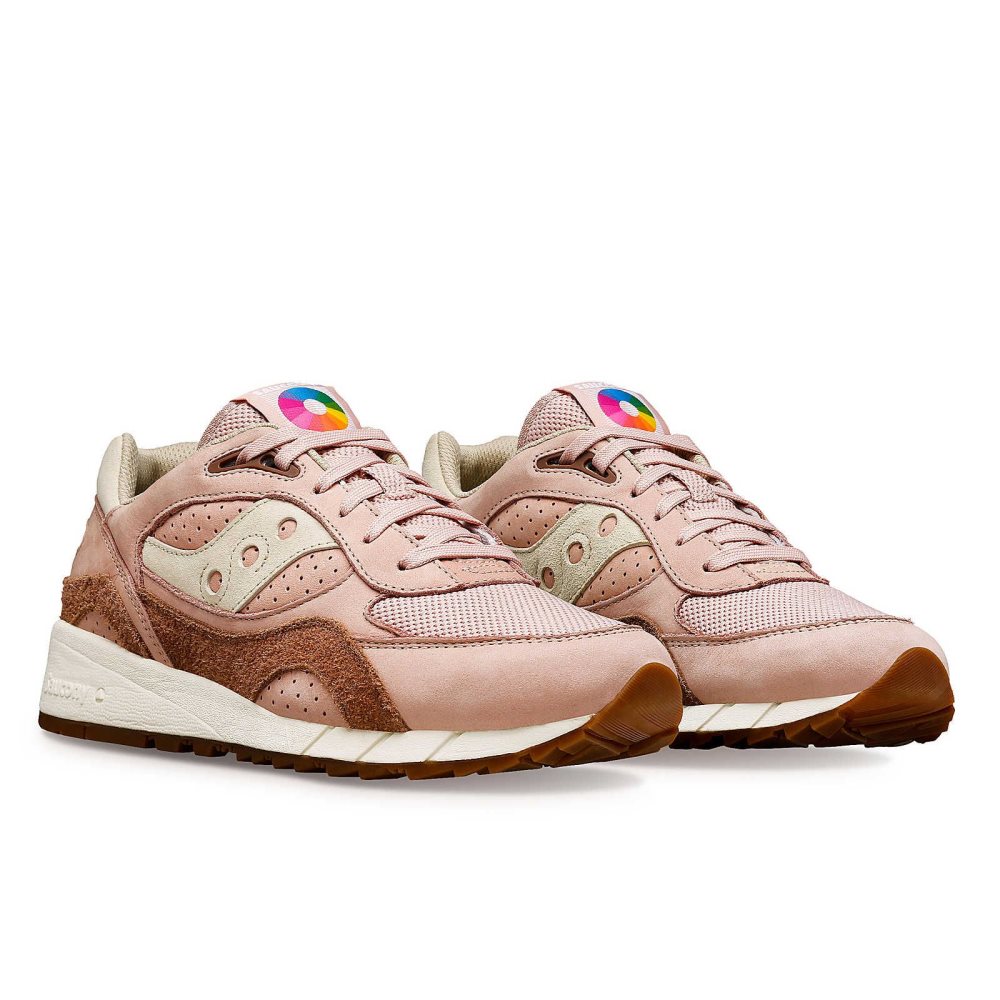 Saucony Shadow 6000 Chromatic Pembe Kahverengi | LSMZBA054