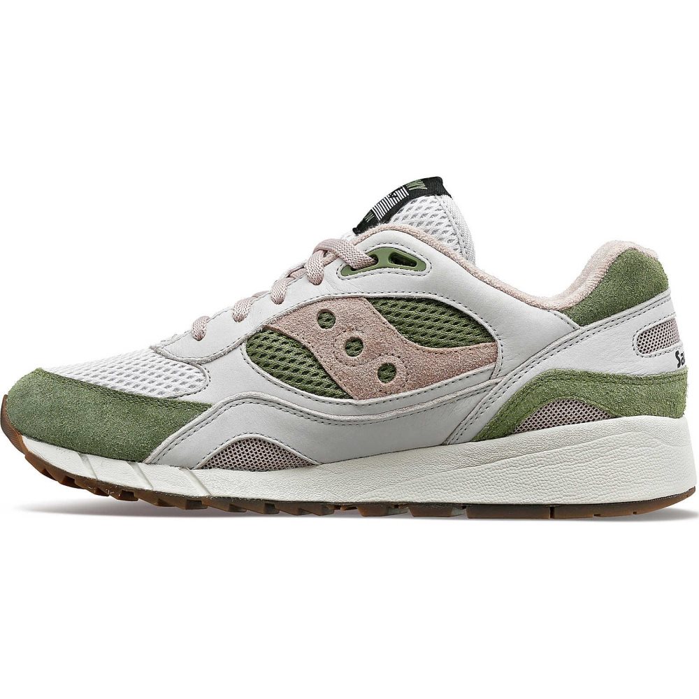 Saucony Shadow 6000 Unplugged Gri Yeşil | JYKWGA478