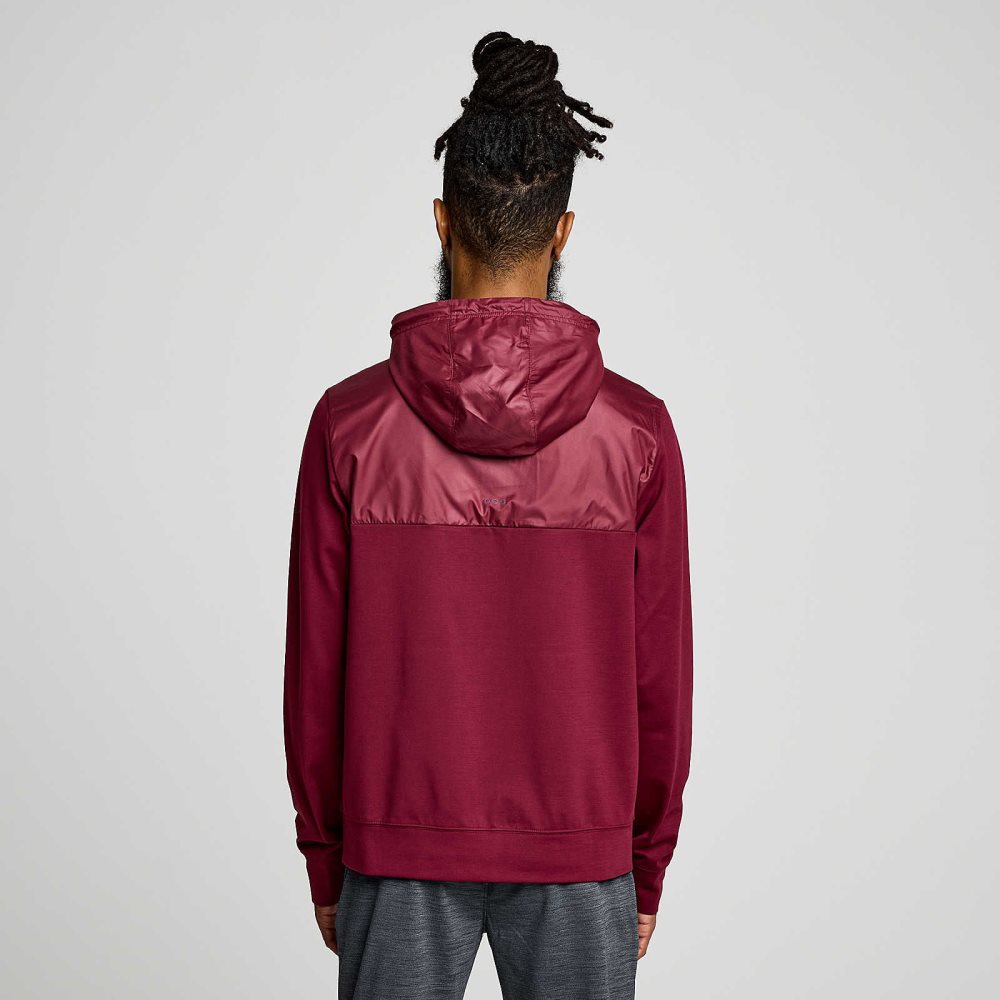 Saucony Solstice Zip Hoody Sundown Heather | WOMIYD321