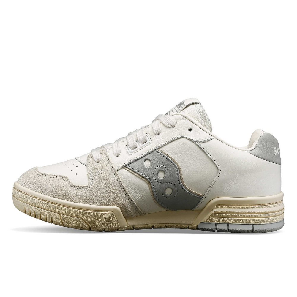 Saucony Spot-Bilt Sonic Low Premium Bej Rengi Gri | MBFQDL425