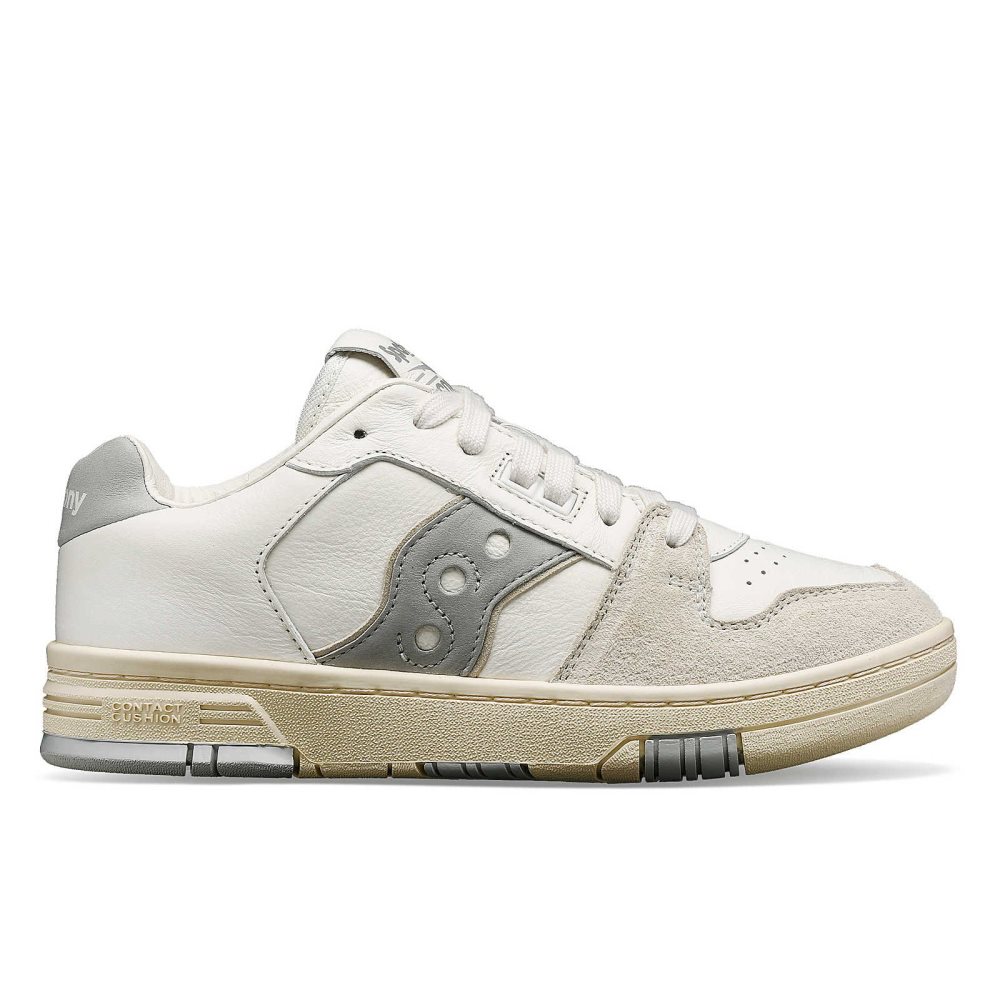 Saucony Spot-Bilt Sonic Low Premium Bej Rengi Gri | MBFQDL425