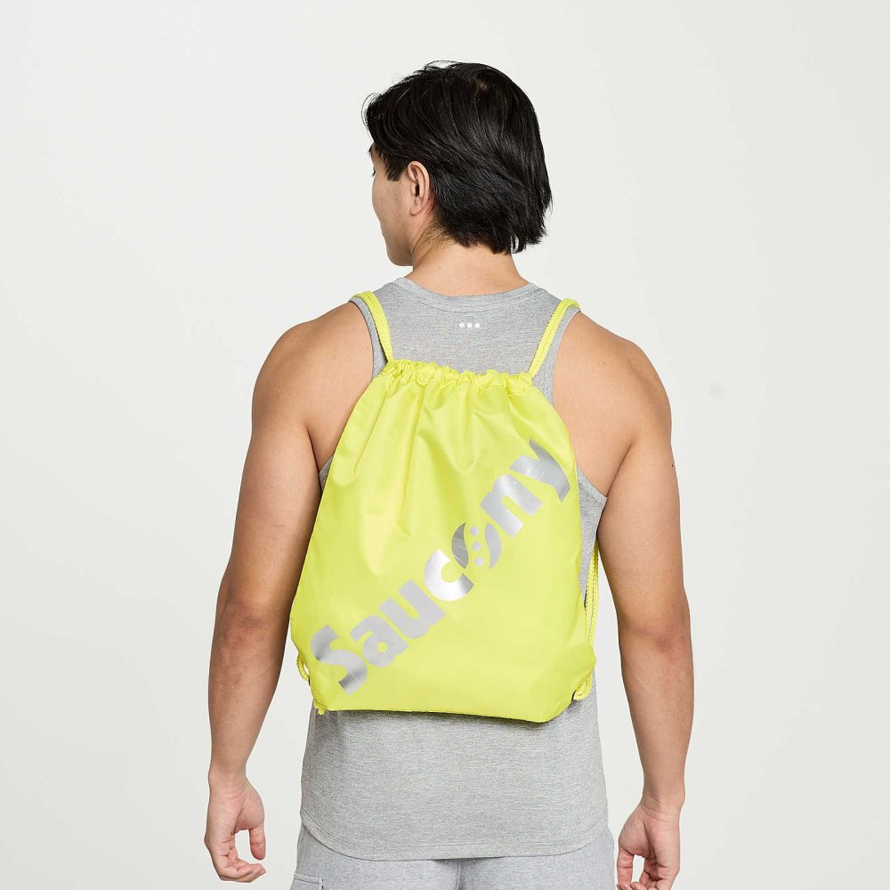 Saucony String Bag Citron | UWTCAS073