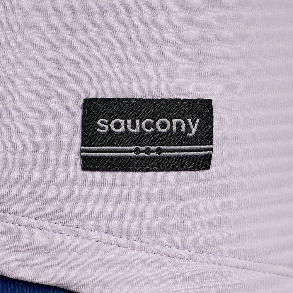 Saucony Triumph 3D 1/2 Zip Mor | XOMNIK839