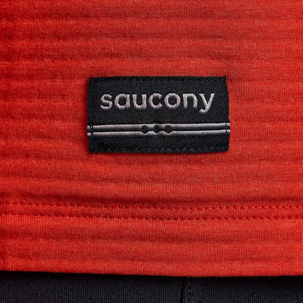 Saucony Triumph 3D Crew Infrared Heather | IFJTBV475