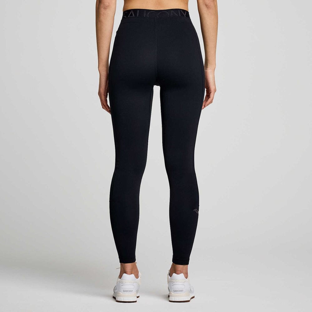 Saucony Triumph Tight Siyah | QWDAOU015