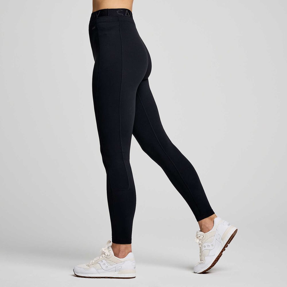 Saucony Triumph Tight Siyah | QWDAOU015