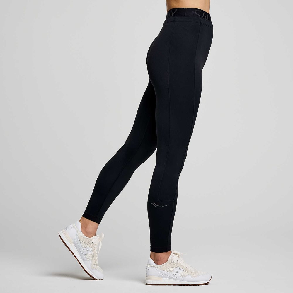 Saucony Triumph Tight Siyah | QWDAOU015